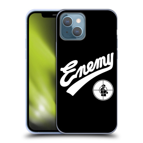 Public Enemy Graphics Logotype Soft Gel Case for Apple iPhone 13