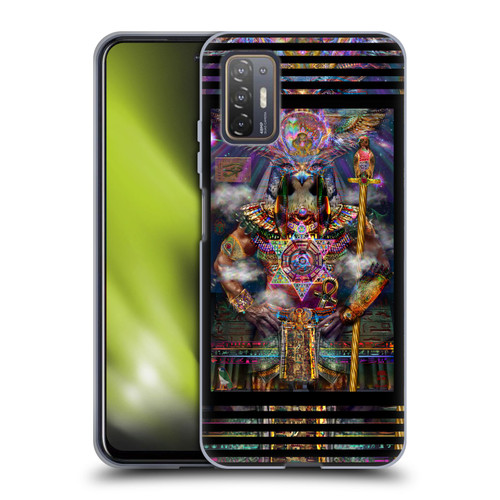 Jumbie Art Gods and Goddesses Horus Soft Gel Case for HTC Desire 21 Pro 5G