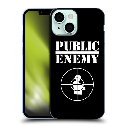 Public Enemy Graphics Logo Soft Gel Case for Apple iPhone 13 Mini