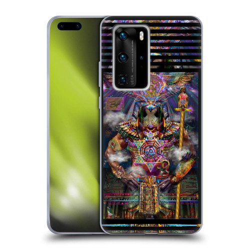 Jumbie Art Gods and Goddesses Horus Soft Gel Case for Huawei P40 Pro / P40 Pro Plus 5G