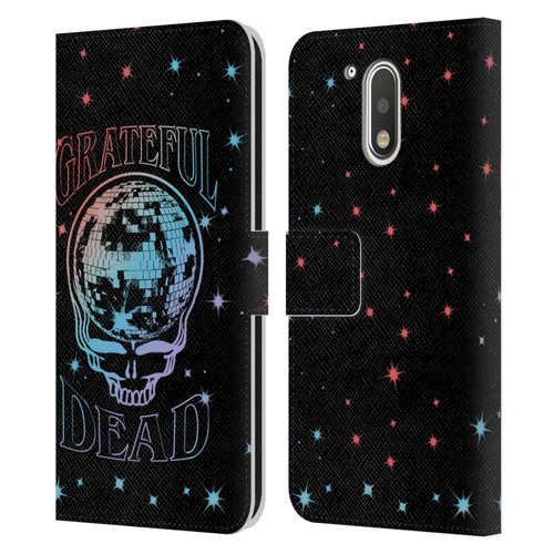 Grateful Dead Trends Skull Logo Leather Book Wallet Case Cover For Motorola Moto G41