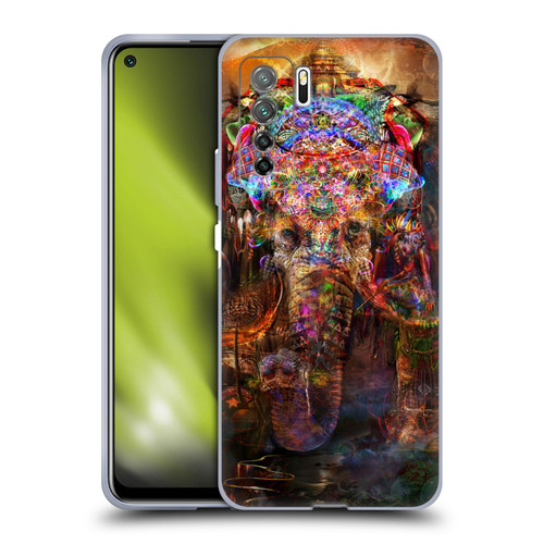 Jumbie Art Gods and Goddesses Ganesha Soft Gel Case for Huawei Nova 7 SE/P40 Lite 5G