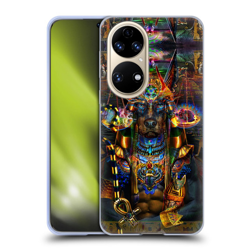 Jumbie Art Gods and Goddesses Anubis Soft Gel Case for Huawei P50