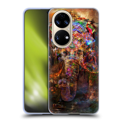 Jumbie Art Gods and Goddesses Ganesha Soft Gel Case for Huawei P50