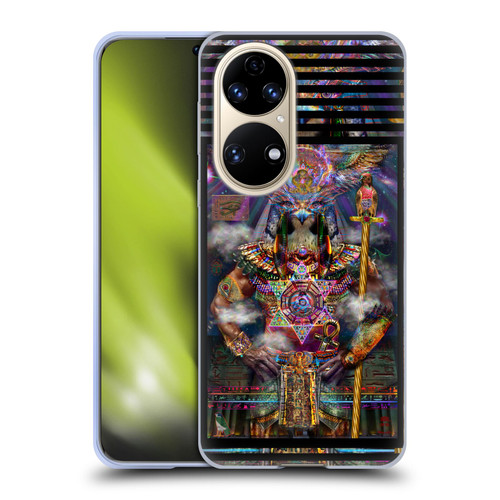 Jumbie Art Gods and Goddesses Horus Soft Gel Case for Huawei P50