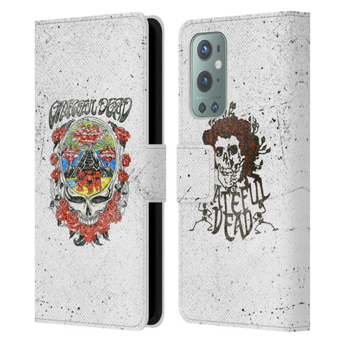 Grateful Dead Trends Rose Leather Book Wallet Case Cover For OnePlus 9