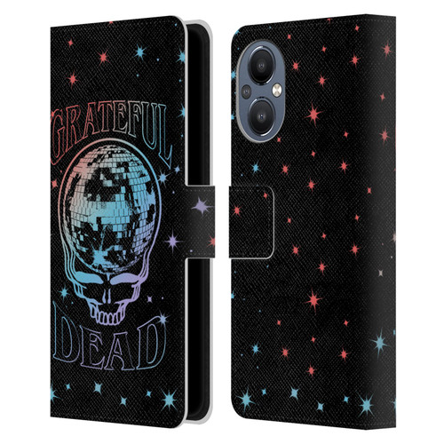 Grateful Dead Trends Skull Logo Leather Book Wallet Case Cover For OnePlus Nord N20 5G