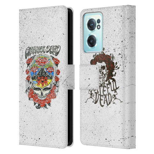 Grateful Dead Trends Rose Leather Book Wallet Case Cover For OnePlus Nord CE 2 5G