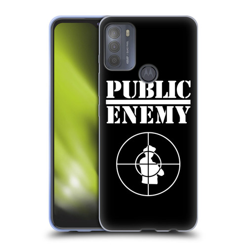 Public Enemy Graphics Logo Soft Gel Case for Motorola Moto G50