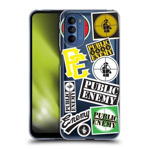 Public Enemy Graphics Collage Soft Gel Case for Motorola Moto G41