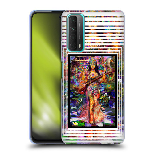 Jumbie Art Gods and Goddesses Saraswatti Soft Gel Case for Huawei P Smart (2021)