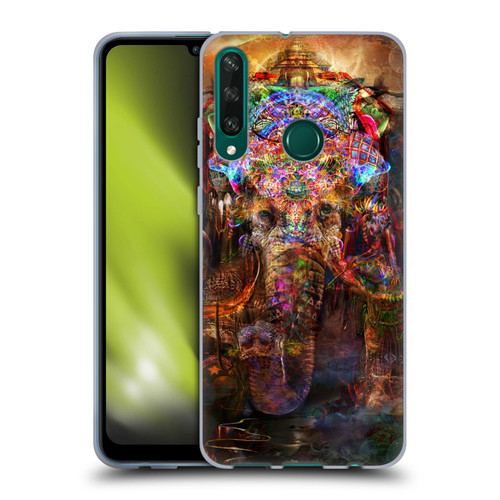 Jumbie Art Gods and Goddesses Ganesha Soft Gel Case for Huawei Y6p