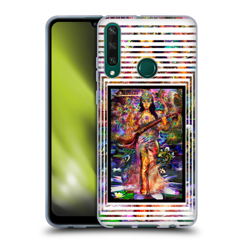 Jumbie Art Gods and Goddesses Saraswatti Soft Gel Case for Huawei Y6p