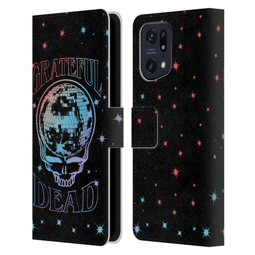 Grateful Dead Trends Skull Logo Leather Book Wallet Case Cover For OPPO Find X5