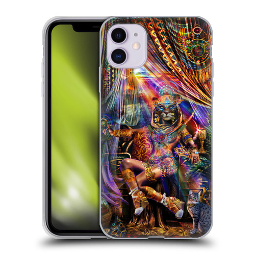 Jumbie Art Gods and Goddesses Bastet Soft Gel Case for Apple iPhone 11