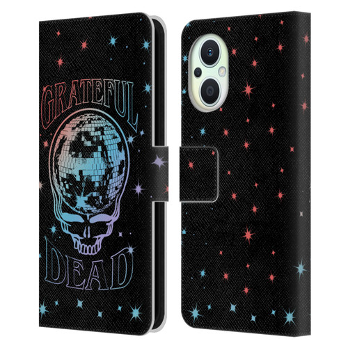 Grateful Dead Trends Skull Logo Leather Book Wallet Case Cover For OPPO Reno8 Lite