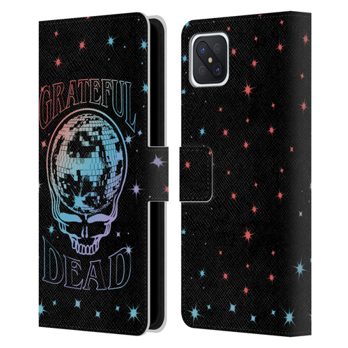 Grateful Dead Trends Skull Logo Leather Book Wallet Case Cover For OPPO Reno4 Z 5G