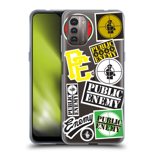 Public Enemy Graphics Collage Soft Gel Case for Nokia G11 / G21