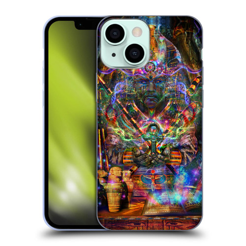 Jumbie Art Gods and Goddesses Osiris Soft Gel Case for Apple iPhone 13 Mini
