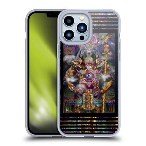 Jumbie Art Gods and Goddesses Horus Soft Gel Case for Apple iPhone 13 Pro Max