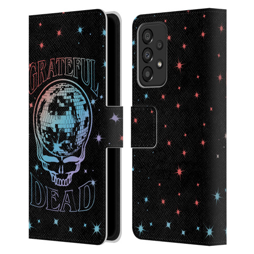 Grateful Dead Trends Skull Logo Leather Book Wallet Case Cover For Samsung Galaxy A33 5G (2022)
