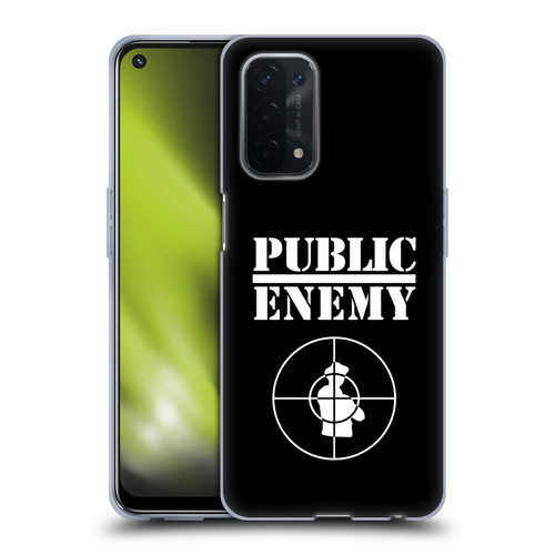 Public Enemy Graphics Logo Soft Gel Case for OPPO A54 5G