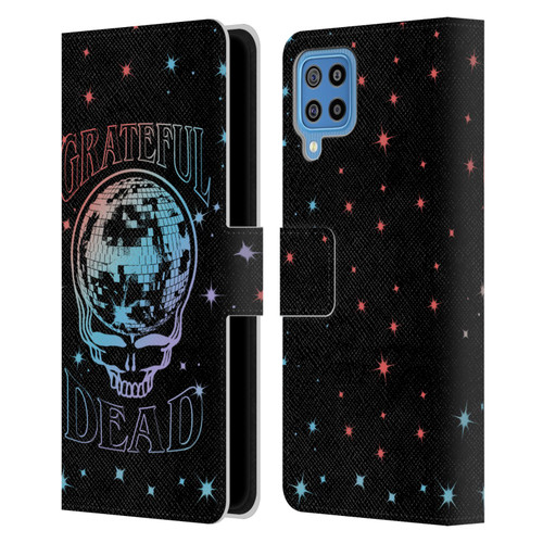 Grateful Dead Trends Skull Logo Leather Book Wallet Case Cover For Samsung Galaxy F22 (2021)