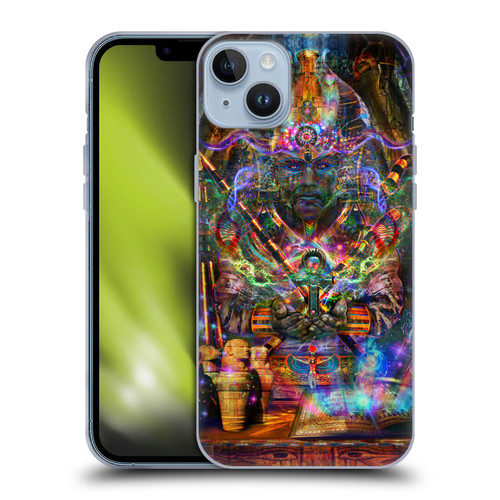 Jumbie Art Gods and Goddesses Osiris Soft Gel Case for Apple iPhone 14 Plus