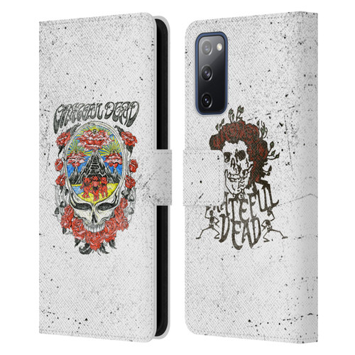 Grateful Dead Trends Rose Leather Book Wallet Case Cover For Samsung Galaxy S20 FE / 5G
