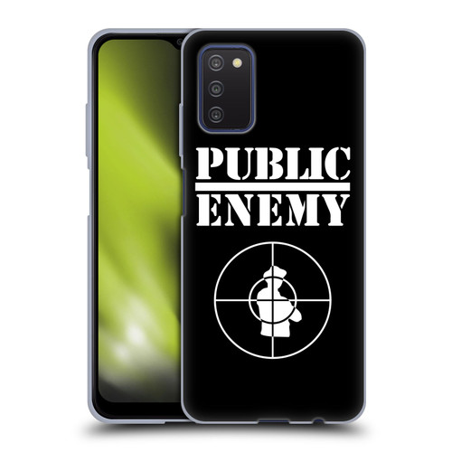 Public Enemy Graphics Logo Soft Gel Case for Samsung Galaxy A03s (2021)