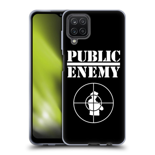 Public Enemy Graphics Logo Soft Gel Case for Samsung Galaxy A12 (2020)