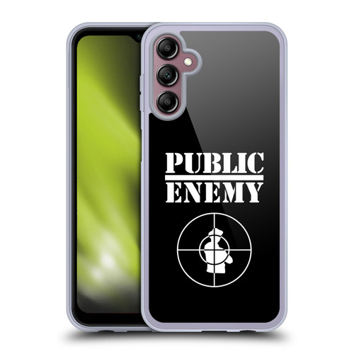 Public Enemy Graphics Logo Soft Gel Case for Samsung Galaxy A14 5G