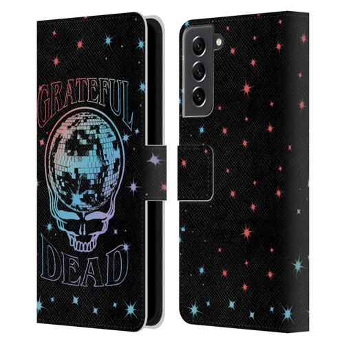 Grateful Dead Trends Skull Logo Leather Book Wallet Case Cover For Samsung Galaxy S21 FE 5G