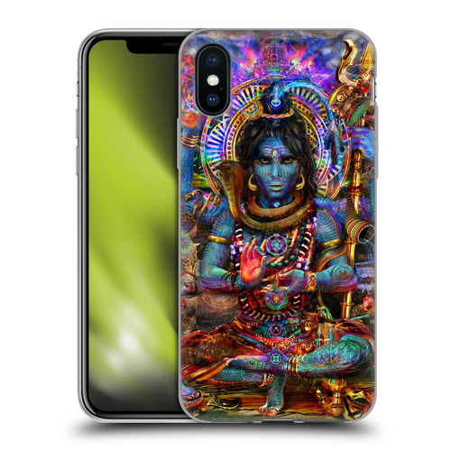 Jumbie Art Gods and Goddesses Shiva Soft Gel Case for Apple iPhone X / iPhone XS