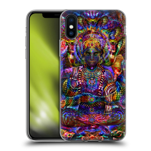 Jumbie Art Gods and Goddesses Vishnu Soft Gel Case for Apple iPhone X / iPhone XS