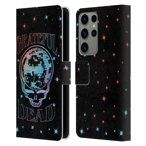 Grateful Dead Trends Skull Logo Leather Book Wallet Case Cover For Samsung Galaxy S23 Ultra 5G