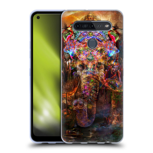 Jumbie Art Gods and Goddesses Ganesha Soft Gel Case for LG K51S