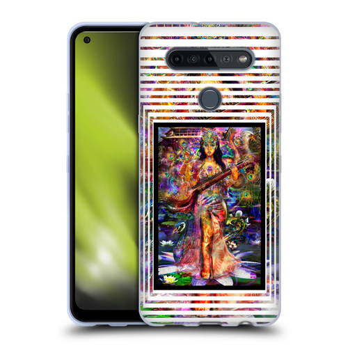 Jumbie Art Gods and Goddesses Saraswatti Soft Gel Case for LG K51S