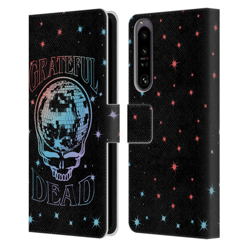 Grateful Dead Trends Skull Logo Leather Book Wallet Case Cover For Sony Xperia 1 IV