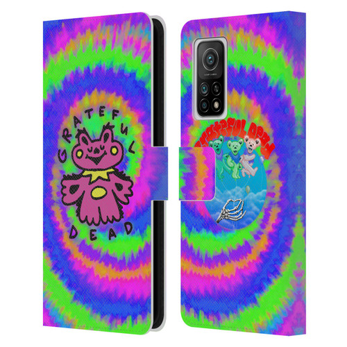 Grateful Dead Trends Dancing Bear Colorful Leather Book Wallet Case Cover For Xiaomi Mi 10T 5G