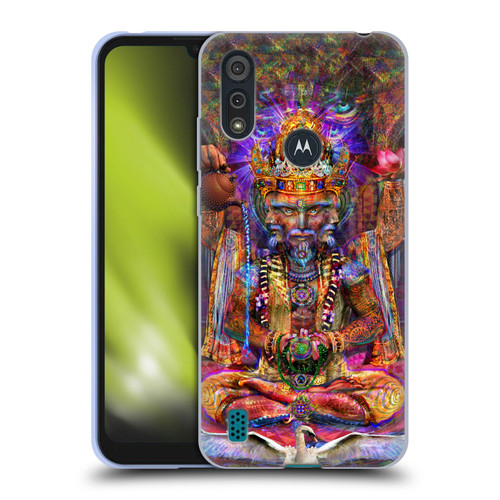 Jumbie Art Gods and Goddesses Brahma Soft Gel Case for Motorola Moto E6s (2020)