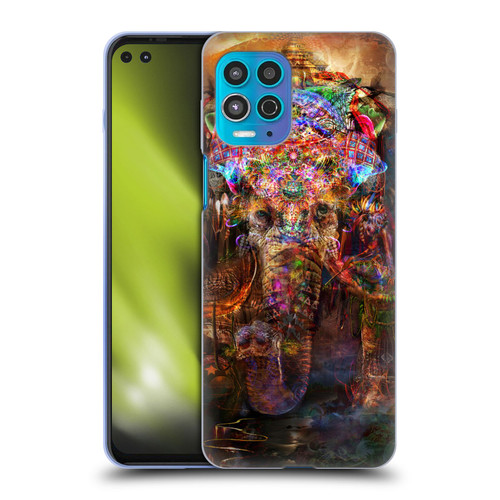 Jumbie Art Gods and Goddesses Ganesha Soft Gel Case for Motorola Moto G100