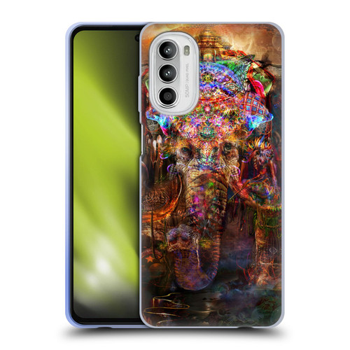 Jumbie Art Gods and Goddesses Ganesha Soft Gel Case for Motorola Moto G52