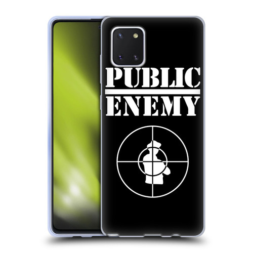 Public Enemy Graphics Logo Soft Gel Case for Samsung Galaxy Note10 Lite