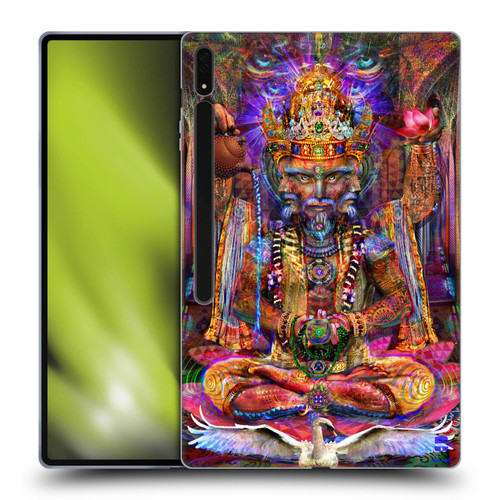 Jumbie Art Gods and Goddesses Brahma Soft Gel Case for Samsung Galaxy Tab S8 Ultra