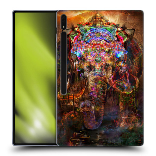 Jumbie Art Gods and Goddesses Ganesha Soft Gel Case for Samsung Galaxy Tab S8 Ultra