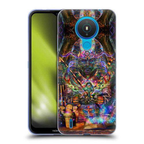 Jumbie Art Gods and Goddesses Osiris Soft Gel Case for Nokia 1.4
