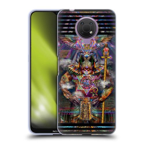 Jumbie Art Gods and Goddesses Horus Soft Gel Case for Nokia G10