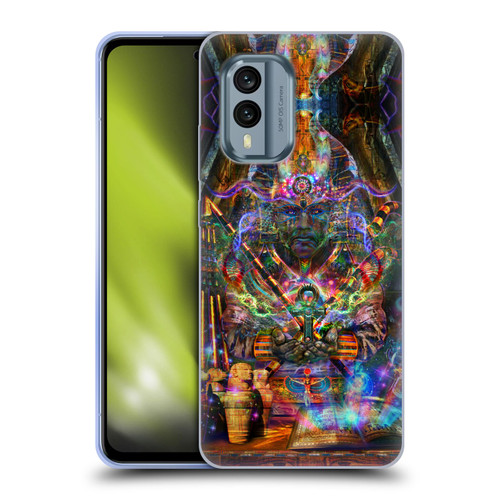 Jumbie Art Gods and Goddesses Osiris Soft Gel Case for Nokia X30