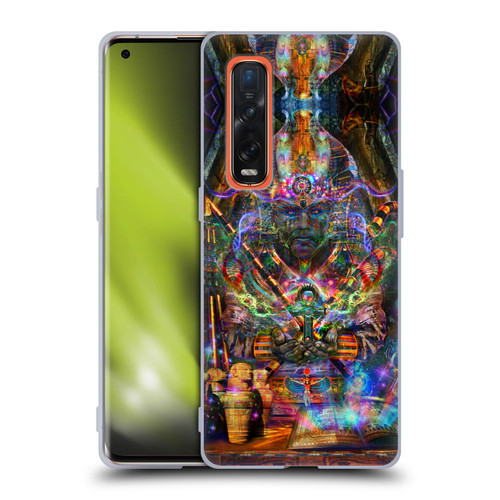 Jumbie Art Gods and Goddesses Osiris Soft Gel Case for OPPO Find X2 Pro 5G